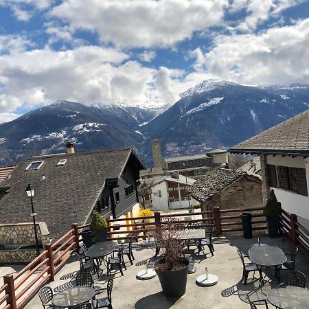 Cafe Cher-Mignon Et Chambres D'Hotes Chermignon-d'en Haut Екстер'єр фото