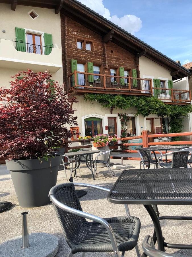 Cafe Cher-Mignon Et Chambres D'Hotes Chermignon-d'en Haut Екстер'єр фото